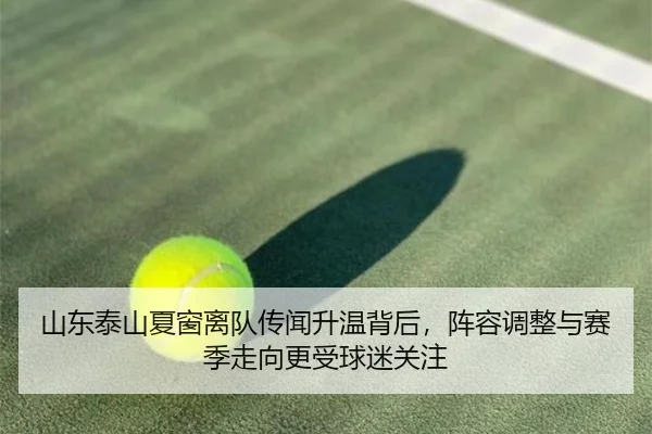山东泰山夏窗离队传闻升温背后，阵容调整与赛季走向更受球迷关注